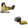 DeWalt DCS335B 20V Max XR Jig Saw Tool w/ FREE DCBP034C 20V MAX Starter Kit