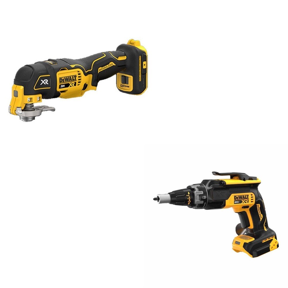 DeWalt DCF630B 20V MAX XR Drywall Screwgun W/ DCS356B Oscillating Multi-Tool
