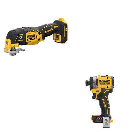 DeWalt DCF860B 20V MAX XR 1/4 in. Impact Driver W/ DCS356B Oscillating Multi-Tool