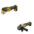 DeWalt DCG410B 20V MAX XR 4-1/2 in. Angle Grinder W/ DCS356B Oscillating Multi-Tool