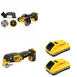 DeWalt DCB2104-2 POWERPACK 4Ah 2-Pack W/ DCS356B Oscillating Multi-Tool and DCS438B