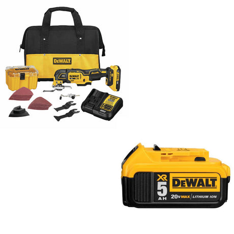 DeWalt DCS356D1 20V MAX XR Multi-Tool Kit W/ FREE DCB205 20V MAX Battery Pack