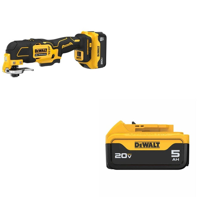 DeWalt DCS356P1 Oscillating Multi-Tool W/ DCB205 5Ah Battery