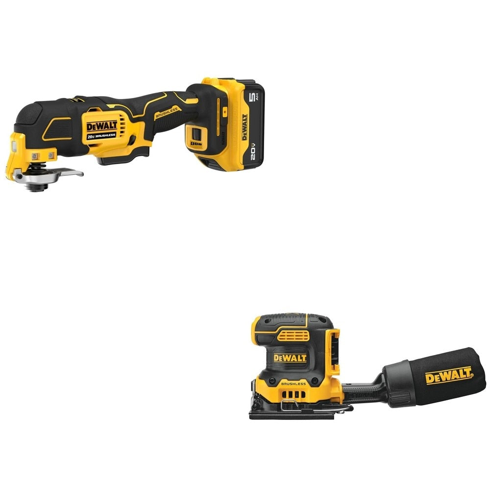 DeWalt DCS356P1 Oscillating Multi-Tool W/ DCW200B Sheet Sander