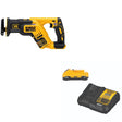 DeWalt DCS367B 20V MAX XR Recip Saw, Bare Tool W/ DCB230C 20V MAX Starter Kit