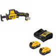 DeWalt DCS369B ATOMIC 20V MAX Recip Saw W/ DCB205-2C 20V MAX 5Ah Battery Kit