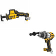 DeWalt DCD1007B 20V MAX XR 1/2 in. Hammer Drill W/ DCS369B One-Handed Recip Saw