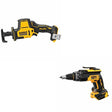 DeWalt DCF630B 20V MAX XR Drywall Screwgun W/ DCS369B One-Handed Recip Saw