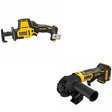 DeWalt DCG402B ATOMIC 20V MAX 4-1/2 in. Angle Grinder W/ DCS369B One-Handed Recip Saw