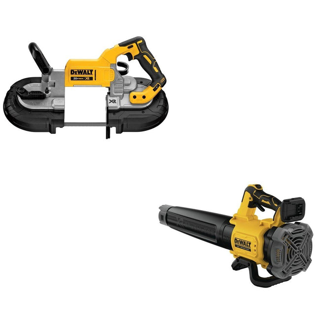 DeWalt DCS374B 20V MAX Deep Cut Band Saw W/ DCBL722B Handheld Blower