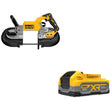 DeWalt DCS374B 20V MAX Deep Cut Band Saw W/ DCBP320 POWERSTACK 3.5Ah Battery