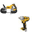 DeWalt DCS374B 20V MAX Deep Cut Band Saw W/ DCF891B Mid-Range Impact Wrench