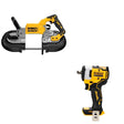 DeWalt DCS374B 20V MAX Deep Cut Band Saw W/ DCF911B Impact Wrench
