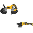 DeWalt DCS374B 20V MAX Deep Cut Band Saw W/ DCM848B Random Orbit Polisher