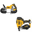 DeWalt DCN45RNB 20V MAX 15-Degree Roofing Nailer W/ DCS374B Deep Cut Band Saw