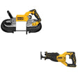 DeWalt DCS374B 20V MAX Deep Cut Band Saw W/ DCS382B Reciprocating Saw