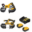 DeWalt DCS376B Bandsaw Kit W/ DCS378B Bandsaw and FREE DCB205-2C Battery Kit
