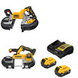DeWalt DCS376B Bandsaw Kit W/ DCS379B Band Saw and FREE DCB205-2C Battery Kit