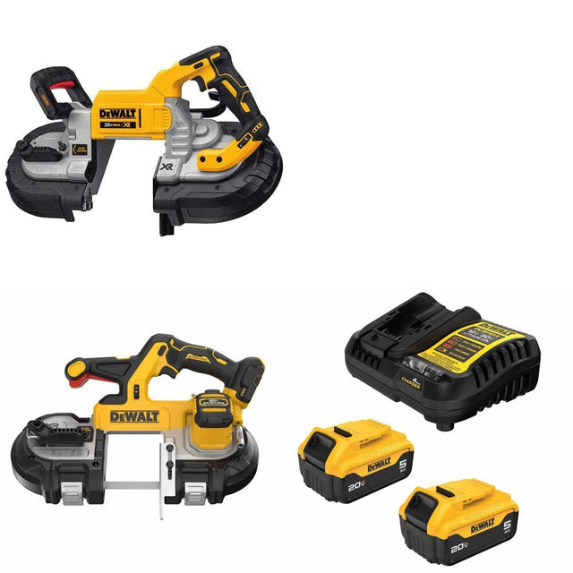 DeWalt DCS376B Bandsaw Kit W/ DCS379B Band Saw and FREE DCB205-2C Battery Kit