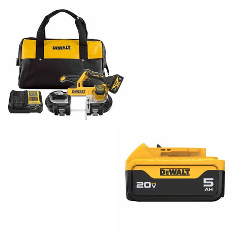 DeWalt DCS378P1 Bandsaw Kit W/ FREE DCB205 Battery Pack