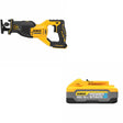 DeWalt DCS382B 20V Reciprocating Saw, Bare W/ FREE DCBP520 20V Max 5Ah Battery