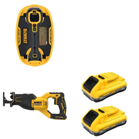 DeWalt DCB2104-2 POWERPACK 4Ah 2-Pack W/ DCE592B Vacuum Lifter and DCS382B Reciprocating Saw