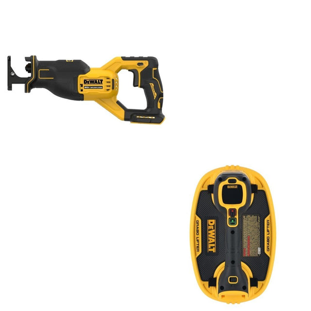 DeWalt DCE592B 20V MAX GRABO Vacuum Lifter W/ DCS382B Reciprocating Saw