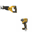 DeWalt DCF860B 20V MAX XR 1/4 in. Impact Driver W/ DCS382B Reciprocating Saw