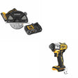 DeWalt DCS383H1 Metal Cutting Saw Kit W/ FREE DCF845B Impact Driver