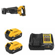 DeWalt DCS384B Recip Saw Kit W/ FREE DCB205-2 Batteries and FREE DCB1104 Charger