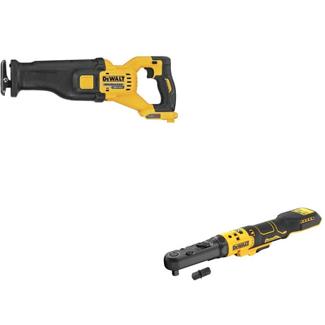 DeWalt DCS389B 60V MAX Reciprocating Saw W/ DCF510B Sealed Head Ratchet