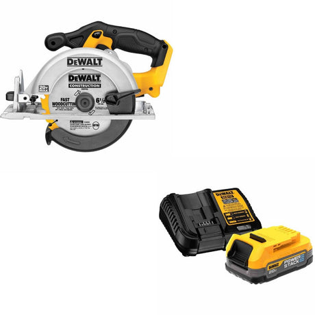 DeWalt DCS391B Circular Saw Kit W/ DCBP034C Battery