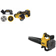 DeWalt DCBL722B 20V MAX XR Brushless Handheld Blower W/ DCS438B 3 in. Cut-Off Tool