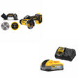 DeWalt DCS438B 20V MAX XR 3" Cut-Off Tool W/ DCBP520C 20V Max 5Ah Starter Kit