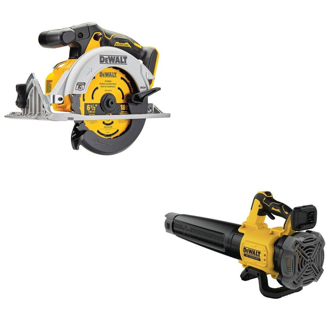 DeWalt DCBL722B 20V MAX XR Brushless Handheld Blower W/ DCS565B 6-1/2 in. Circular Saw