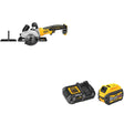 DeWalt DCS571B ATOMIC 20V MAX 4-1/2" Circ Saw W/ DCB606C 20V/60V MAX Starter Kit