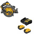 DeWalt DCS578B 60V Max 7-1/4" Circ Saw W/ DCB205-2C 20V MAX 5Ah Battery Kit