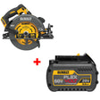 DeWalt DCS578B 60V Max 7-1/4 Circ Saw Bare W/ FREE DCB606 20/60V MAX Battery