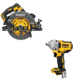 DeWalt DCS578B 60V MAX 7-1/4 in. Circular Saw W/ DCF891B Mid-Range Impact Wrench