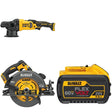 DeWalt DCS578B 7-1/4 in. Circular Saw W/ DCM848B Random Orbit Polisher and DCB609 9.0Ah Battery