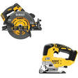 DeWalt DCS578B 60V MAX 7-1/4 in. Circular Saw W/ DCS334B Jig Saw