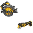 DeWalt DCS578B 60V MAX 7-1/4 in. Circular Saw W/ DCS356B Oscillating Multi-Tool
