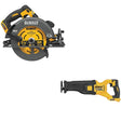 DeWalt DCS578B 60V MAX 7-1/4 in. Circular Saw W/ DCS389B 60V Recip Saw