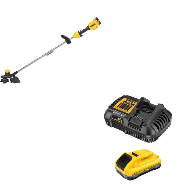 DeWalt DCB2104C 20V MAX XR POWERPACK 4Ah Battery Kit W/ DCST925M1 String Trimmer Kit