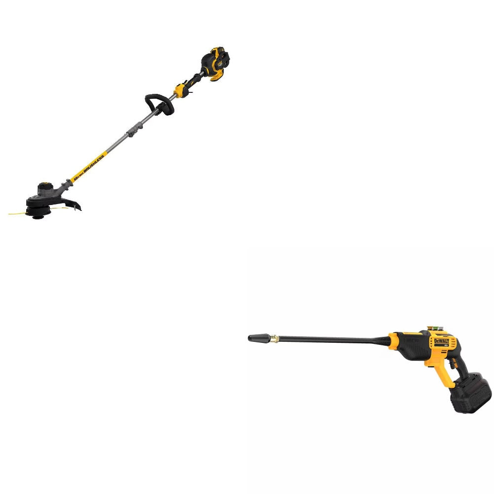 DeWalt DCST970X1S String Trimmer Kit W/ FREE DCPW550B Power Cleaner