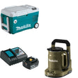 Makita DCW180Z Cooler/Warmer Kit W/ FREE BL1850BDC1 Starter Pack and FREE ADTK01Z Kettle