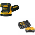 DeWalt DCW210B 20V MAX XR 5 in. Random Orbital Sander W/ DCB206C 6.0Ah Battery Kit