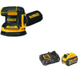 DeWalt DCB606C FLEXVOLT 20V/60V MAX 6.0Ah Battery Starter Kit W/ DCW210B Random Orbital Sander