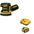 DeWalt DCB609C FLEXVOLT 20V/60V MAX 9.0Ah Battery Starter Kit W/ DCW210B Random Orbital Sander