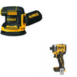 DeWalt DCF860B 20V MAX XR 1/4 in. Impact Driver W/ DCW210B Random Orbital Sander